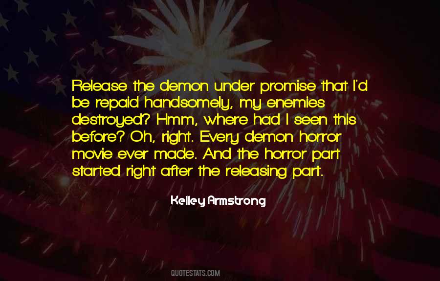 Oh The Horror Quotes #481782