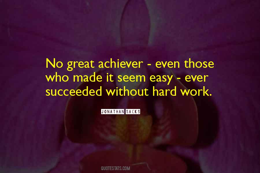 You Are An Achiever Quotes #267506