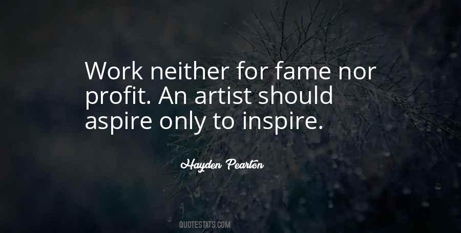 Artist Inspiration Quotes #301682