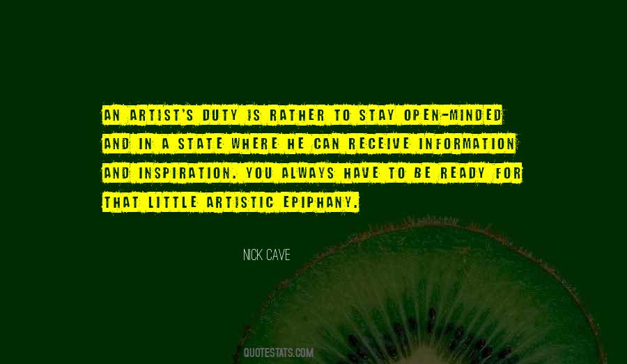Artist Inspiration Quotes #960323