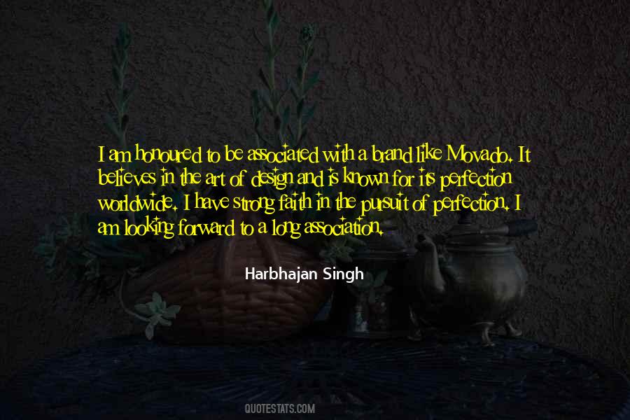 Quotes About The Pursuit Of Perfection #1639177