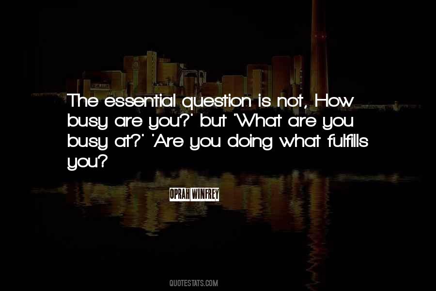 What Are The Essential Quotes #1586654