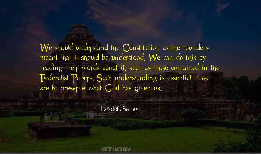 What Are The Essential Quotes #1762673