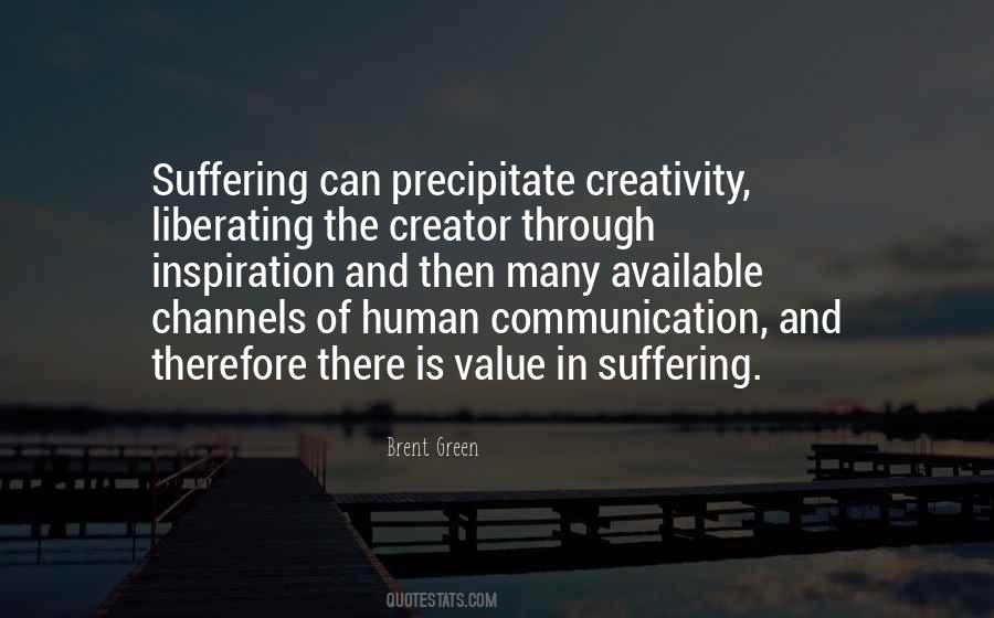Value Of Suffering Quotes #1668373