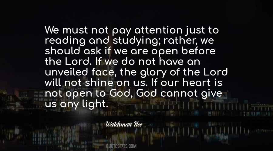 Give God Glory Quotes #1464274