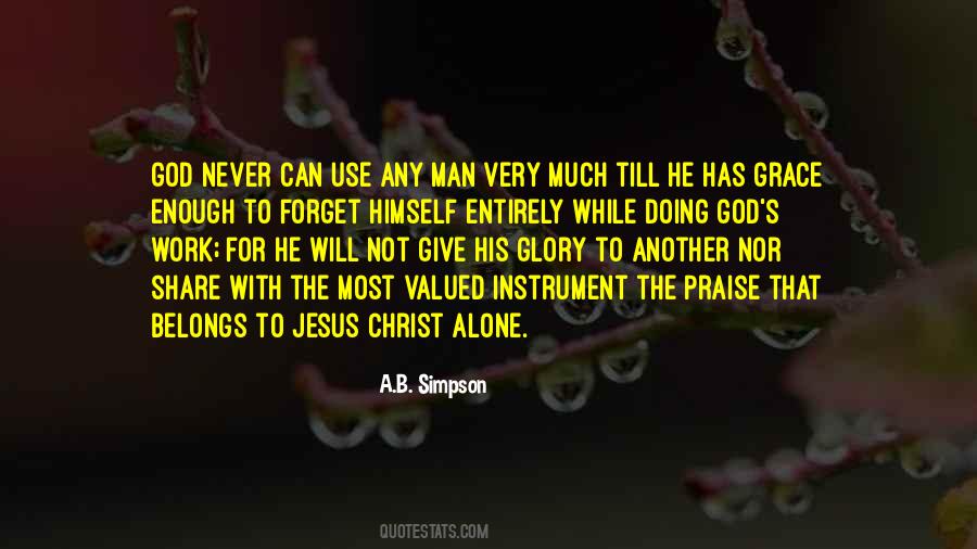 Give God Glory Quotes #459405
