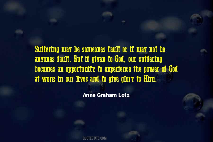 Give God Glory Quotes #698627