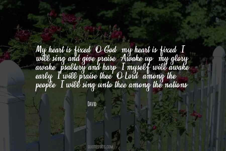 Give God Glory Quotes #784046
