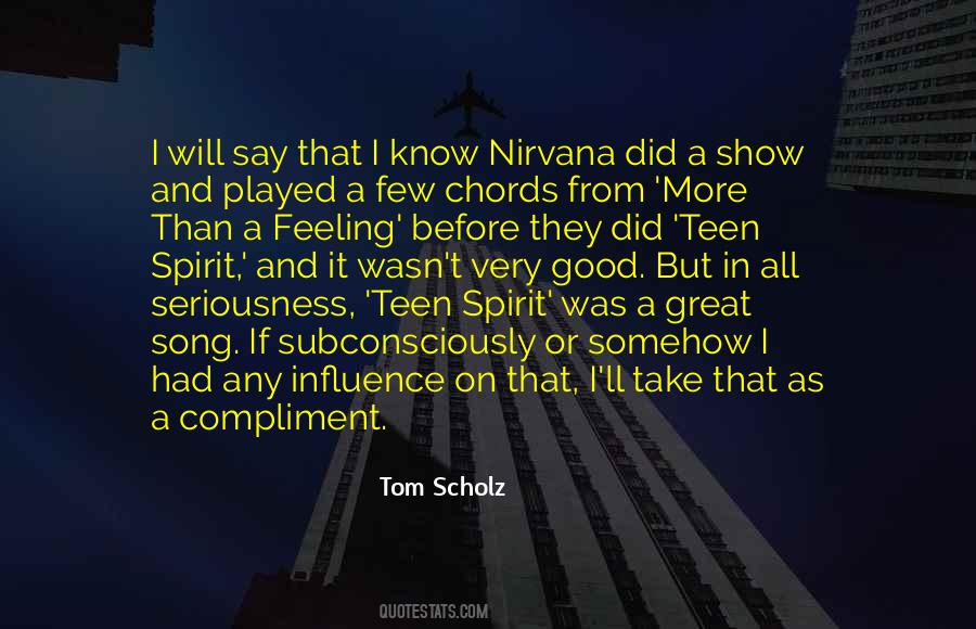Best Nirvana Song Quotes #1552732