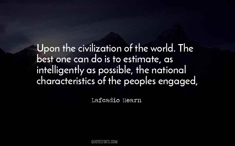 Quotes About The Civilization #1581799