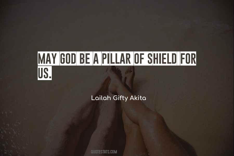 God Is My Pillar Quotes #1011487