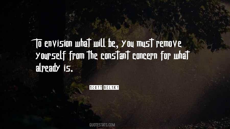 Envision Yourself Quotes #561124