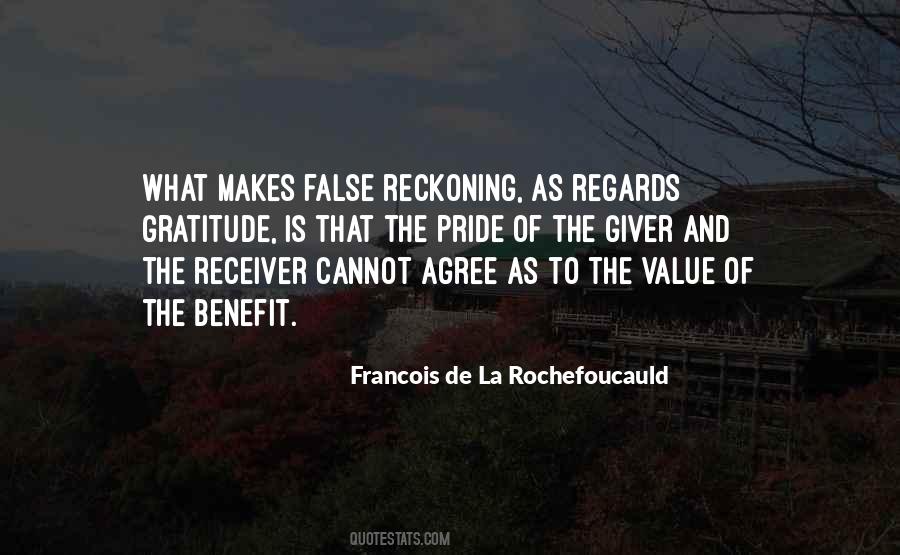 There Will Be A Reckoning Quotes #261133
