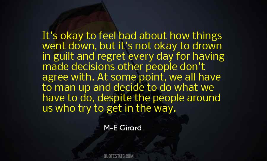 Guilt Regret Quotes #1667509