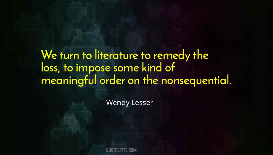 Meaningful Literature Quotes #366995
