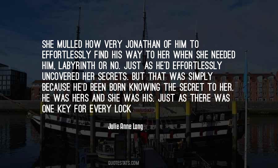 Knowing A Secret Quotes #1071643