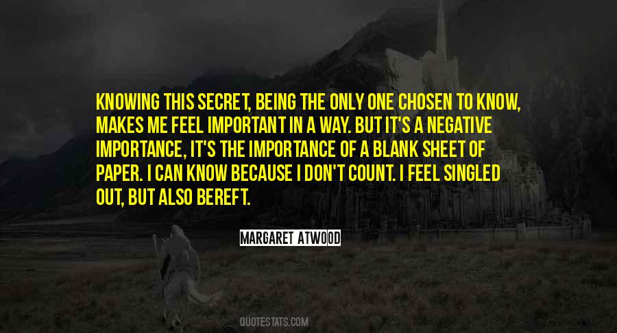 Knowing A Secret Quotes #734074