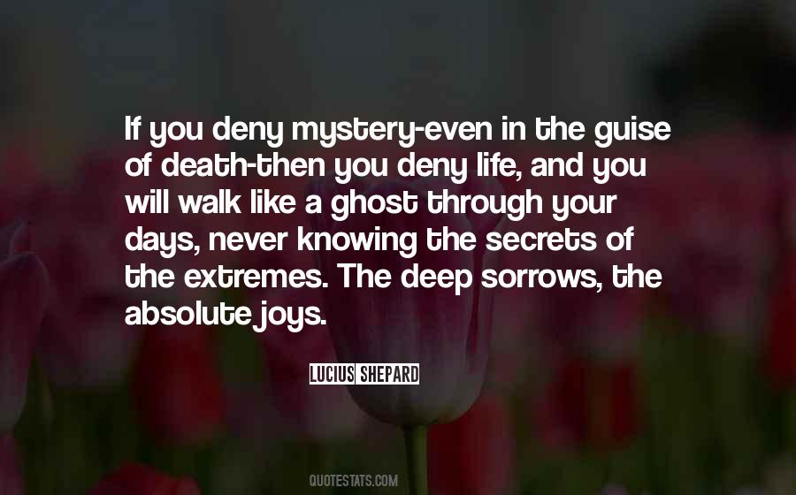Knowing A Secret Quotes #795841