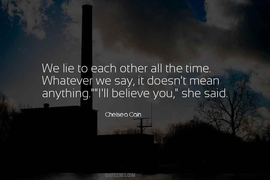 You Said It All Quotes #115528