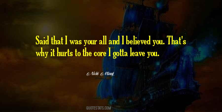 You Said It All Quotes #124215