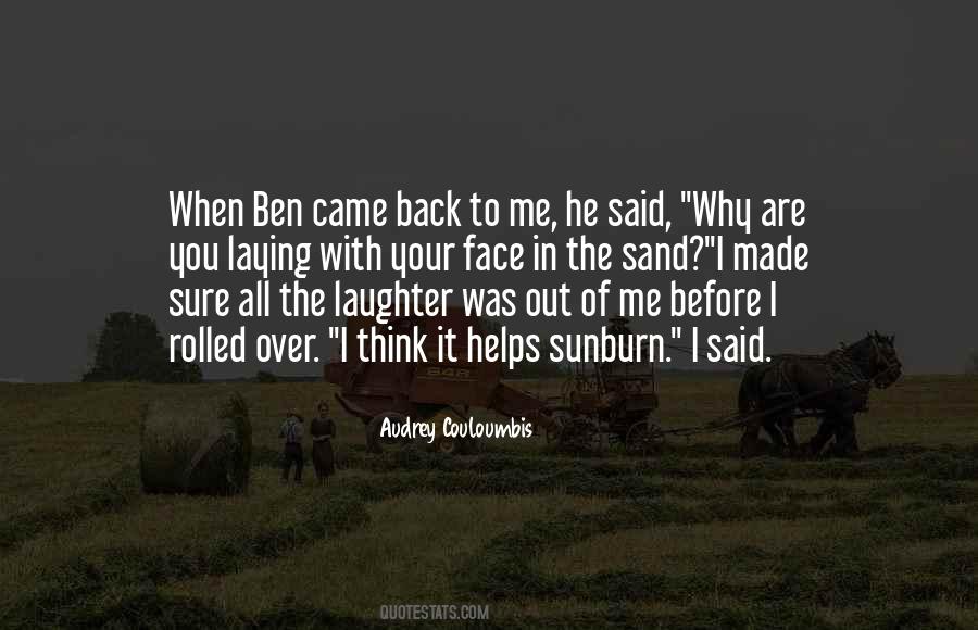 You Said It All Quotes #23602