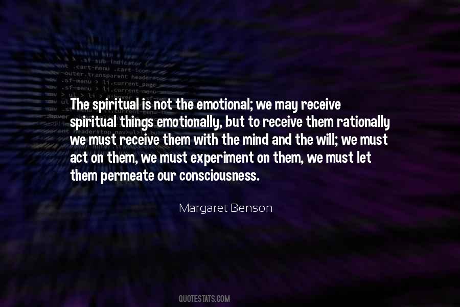 Emotional Spiritual Quotes #1258244