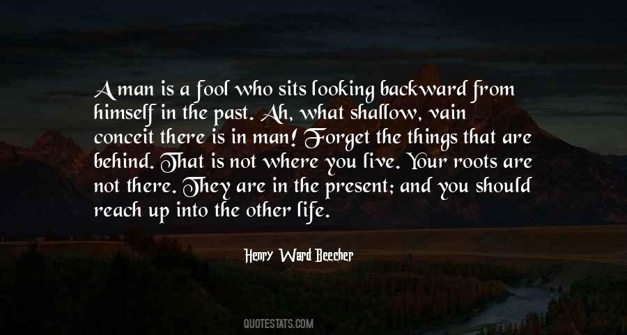 Past Is Behind You Quotes #1824276