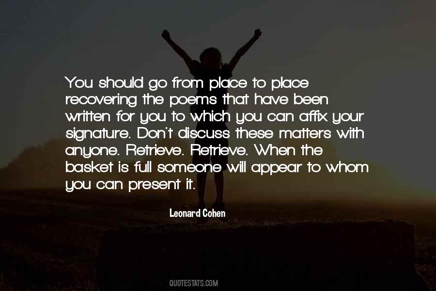 Go For Someone Quotes #1396171