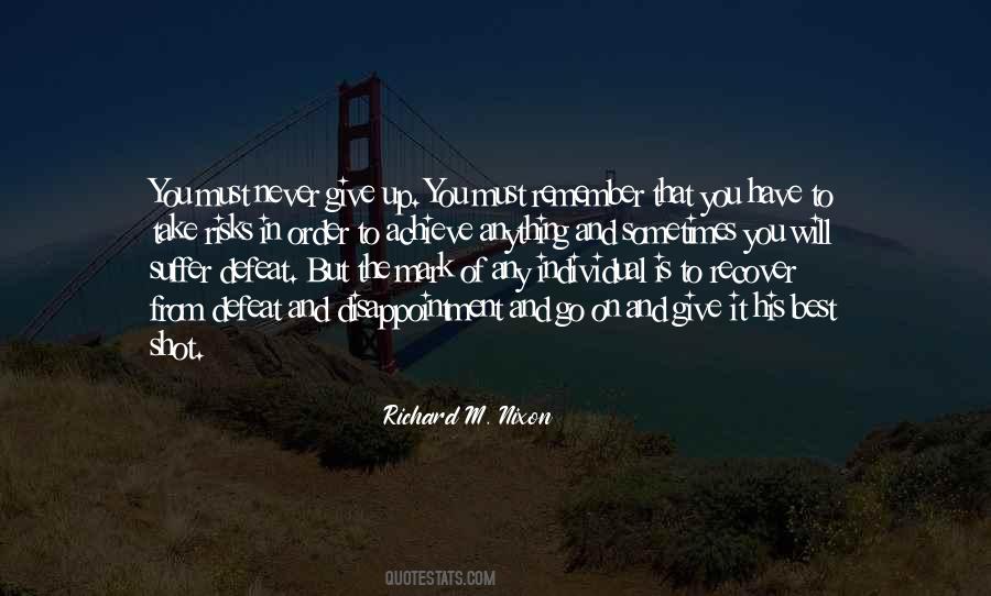 Will Never Give Up On You Quotes #613959