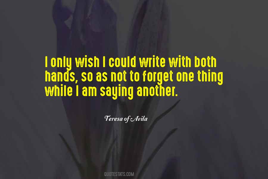 Only Wish Quotes #1649063