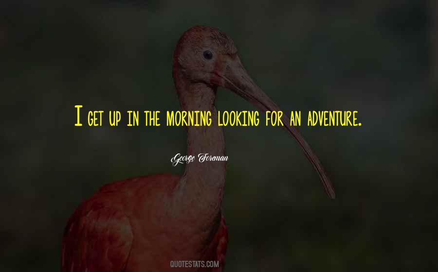 Morning Adventure Quotes #451329