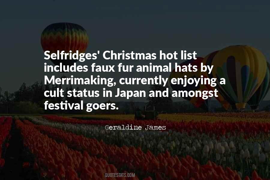 Christmas Is Not A Festival Quotes #1056030