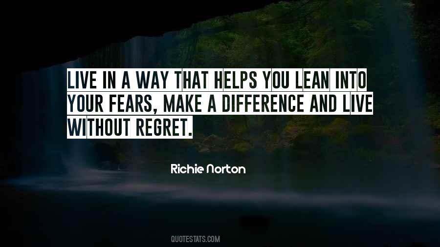 Trust And Regret Quotes #1690251