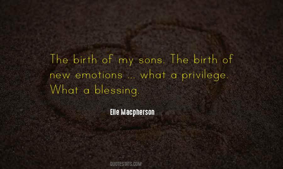 Baby As A Blessing Quotes #450252