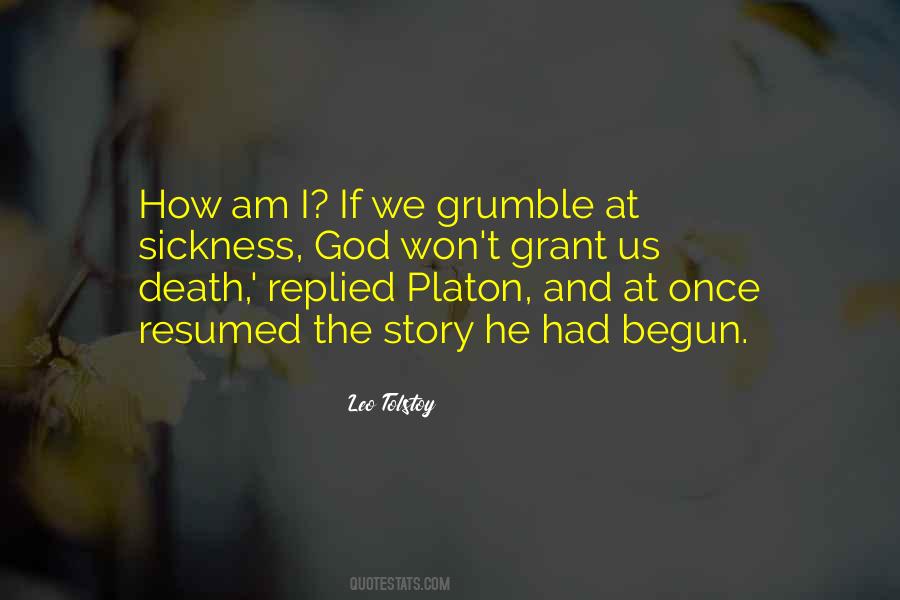 Tolstoy Death Quotes #1111259