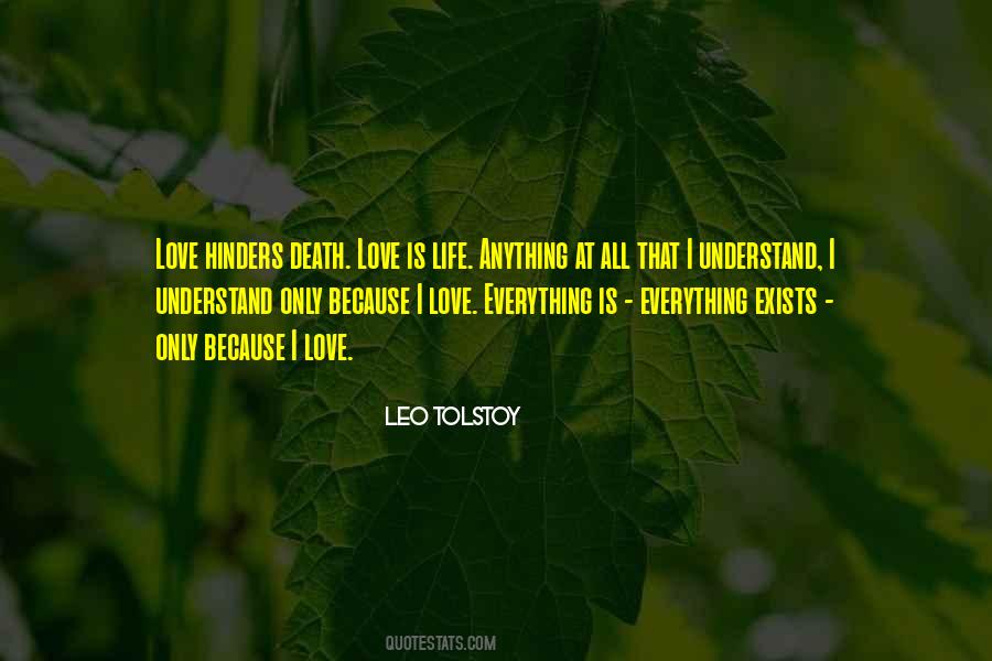 Tolstoy Death Quotes #1261163