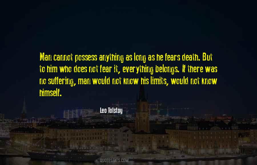Tolstoy Death Quotes #645877