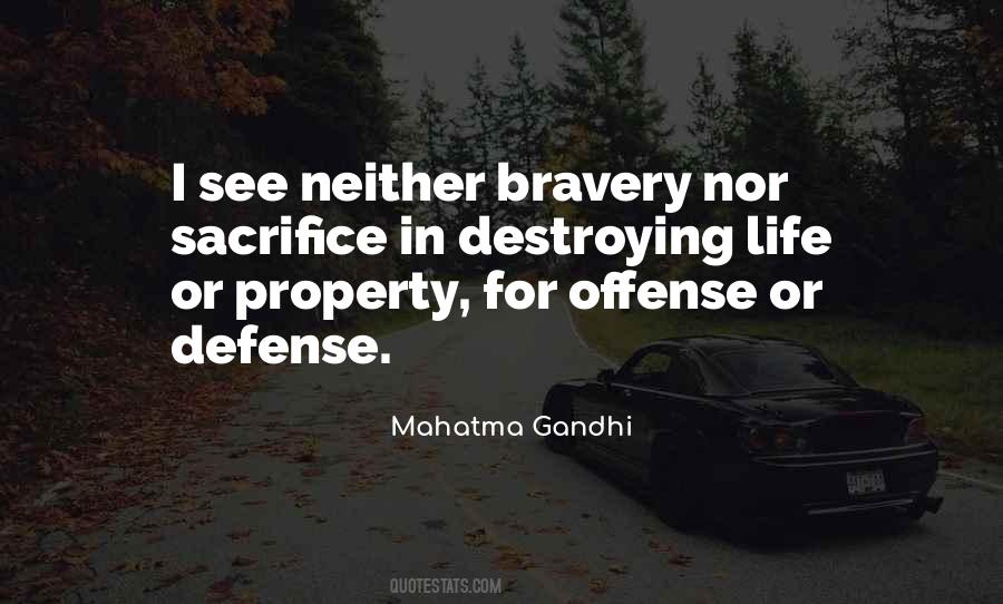 Life Bravery Quotes #106108