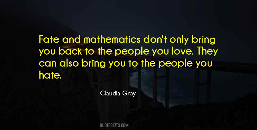Hate Fate Quotes #1003412