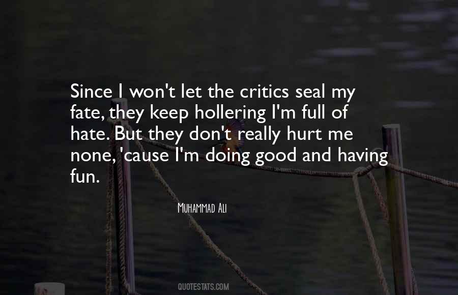 Hate Fate Quotes #956917