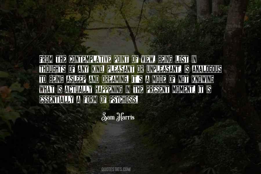 Lost In Own Thoughts Quotes #850268