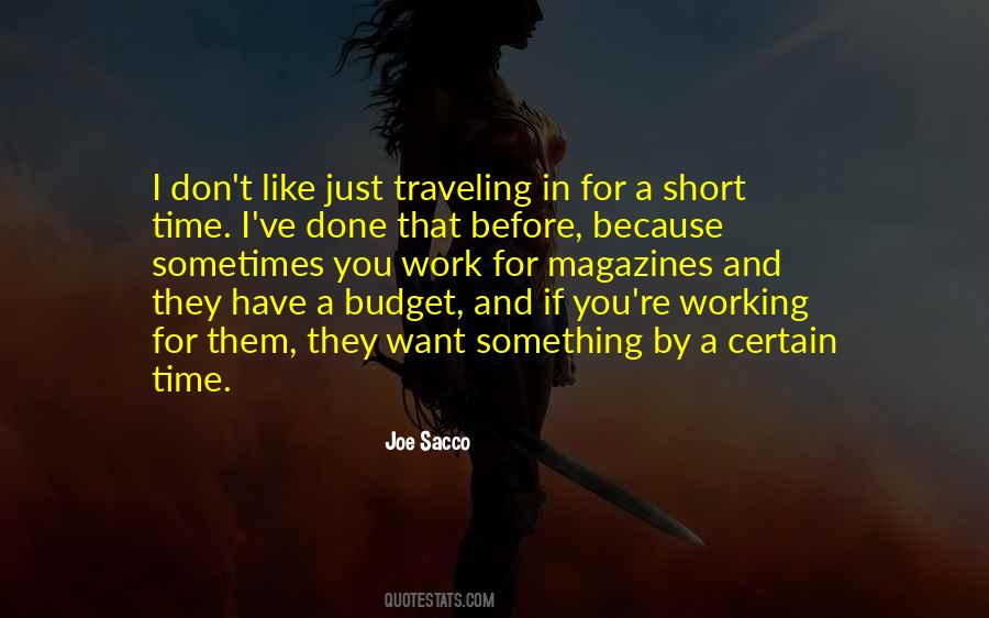 Traveling For Work Quotes #1465224