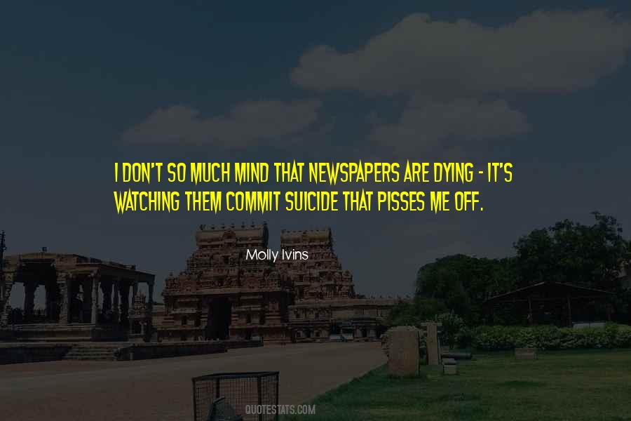 Suicide Mind Quotes #903797