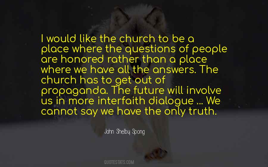 Be The Church Quotes #117266