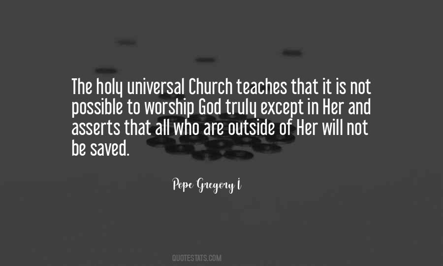 Be The Church Quotes #53105