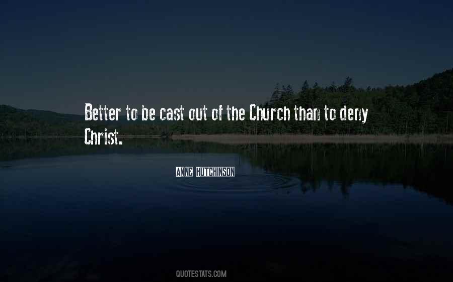 Be The Church Quotes #90945