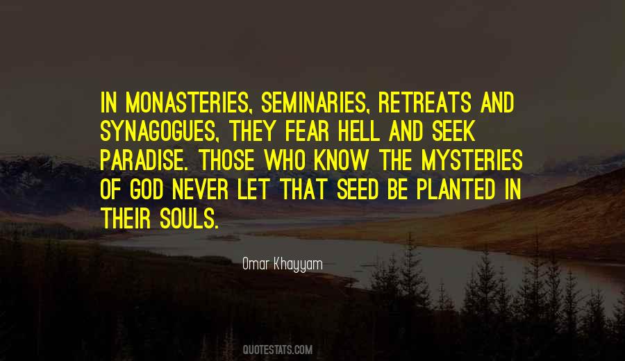 Religion Is For Those Who Fear Hell Quotes #1398336