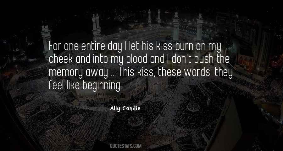 His Kiss Quotes #1347017