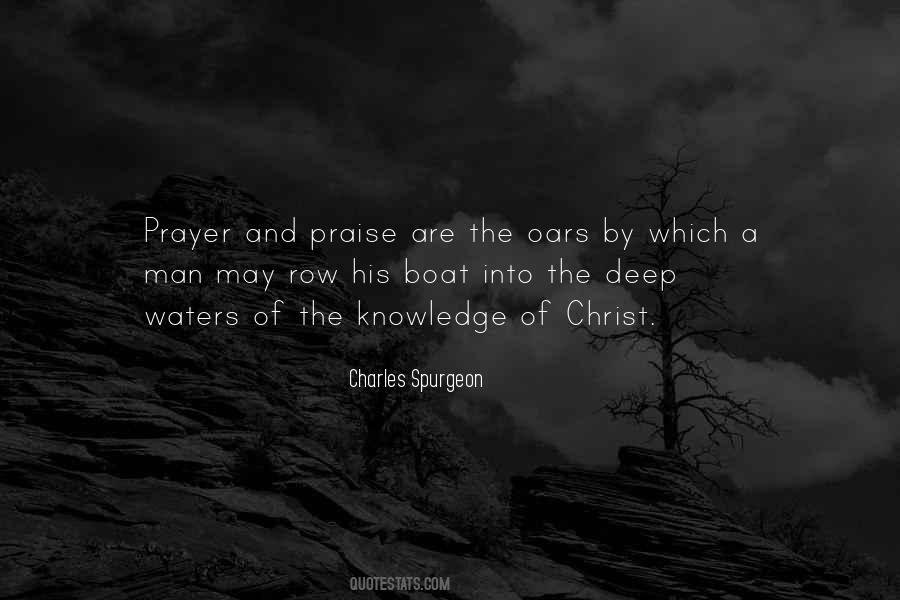 Charles Spurgeon On Prayer Quotes #35618