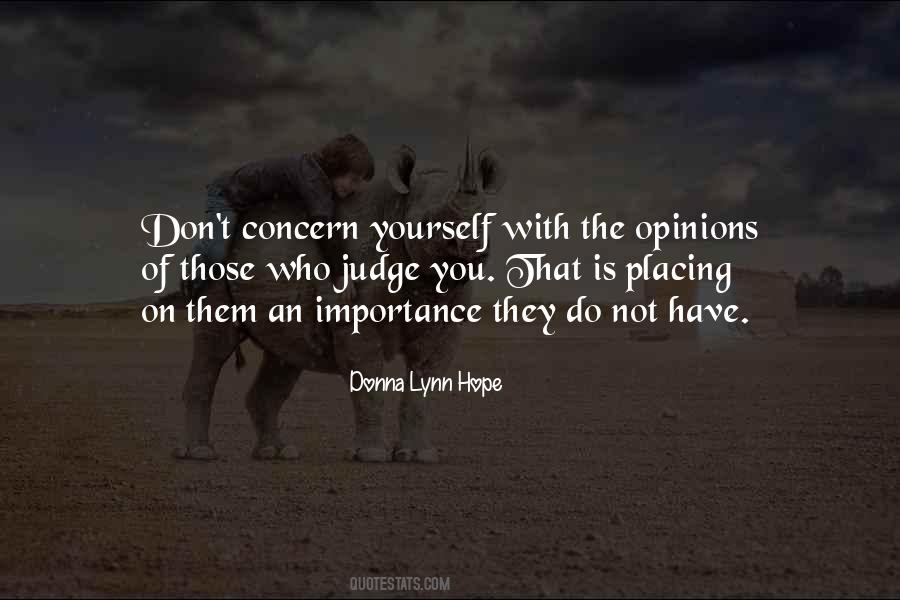 People Who Judge You Quotes #1339417